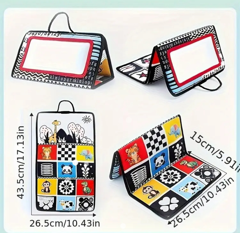 Colorful illustrations of Kids 3D Learning Touch Book