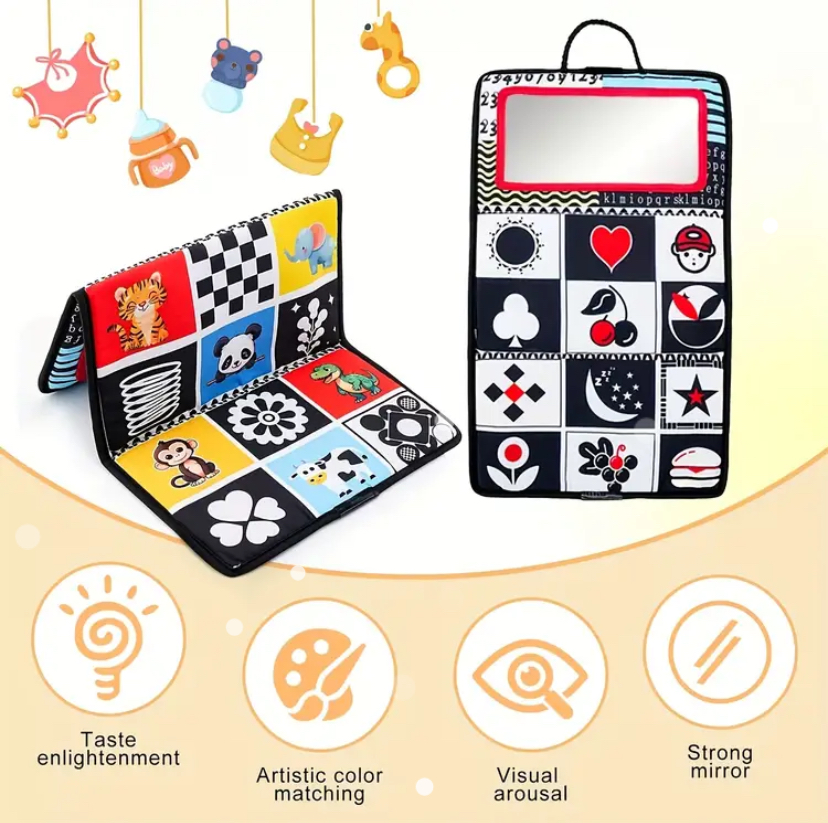Colorful illustrations of Kids 3D Learning Touch Book