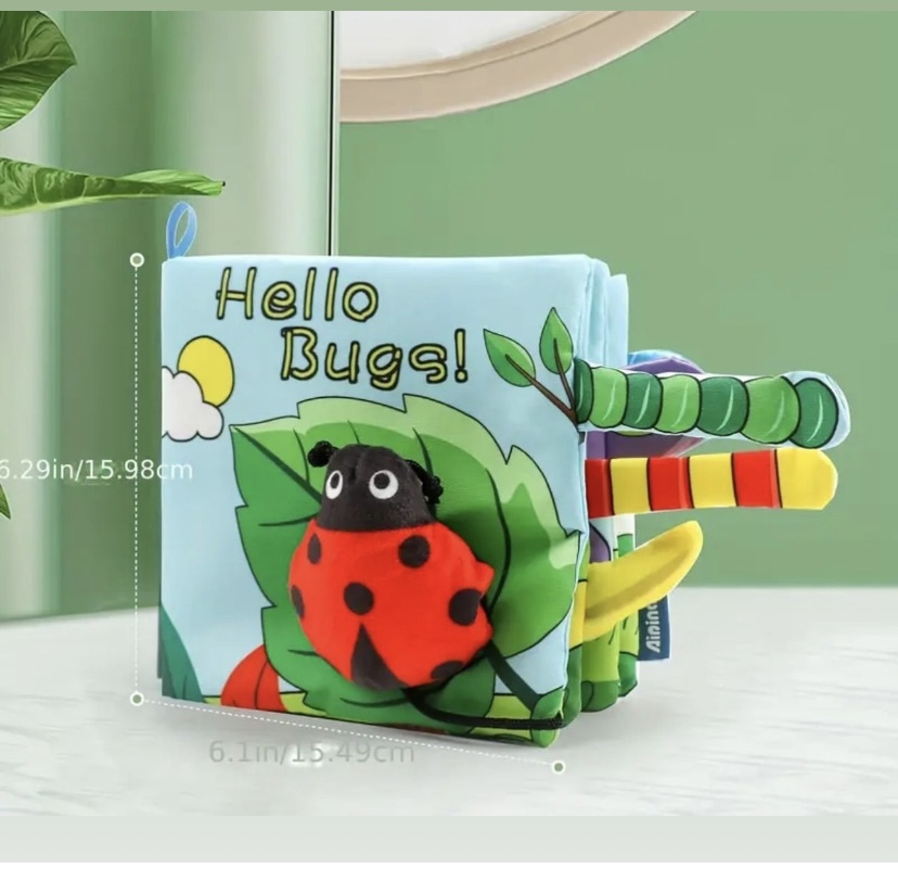 Ladybug Cloth Book