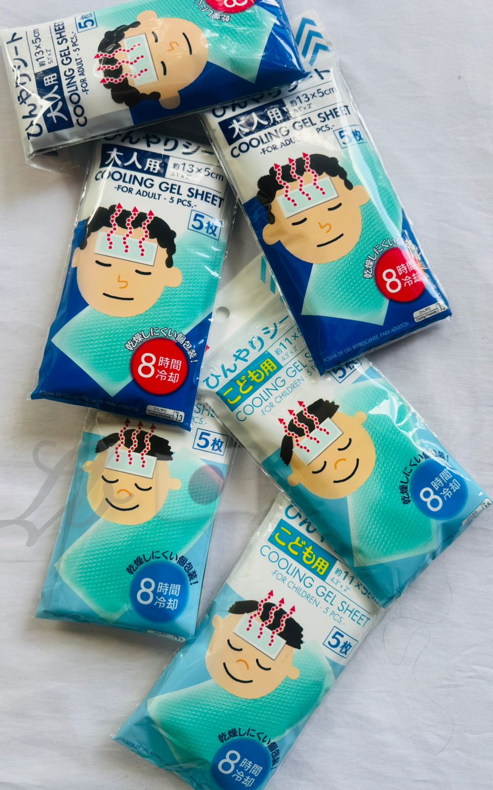 fever cooling gel sheets
