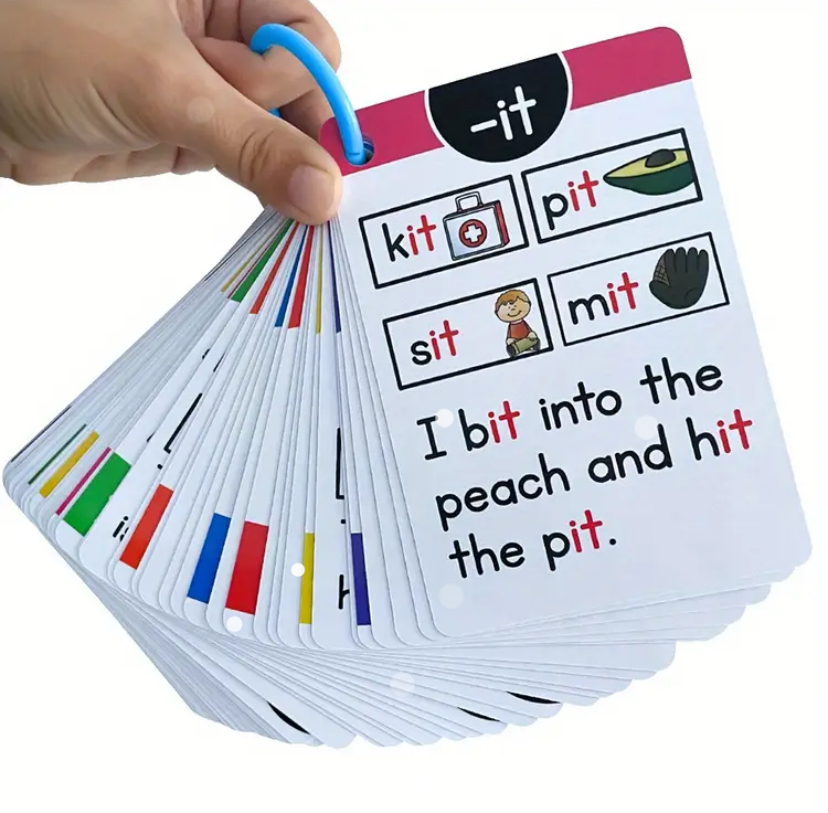 I Can Read Phonics CVC Words Flashcards
