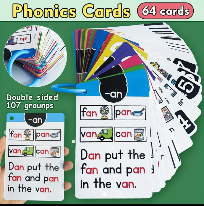 I Can Read Flashcards front view
