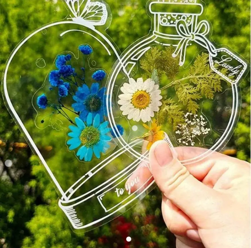 PVC Transparent Bookmarks