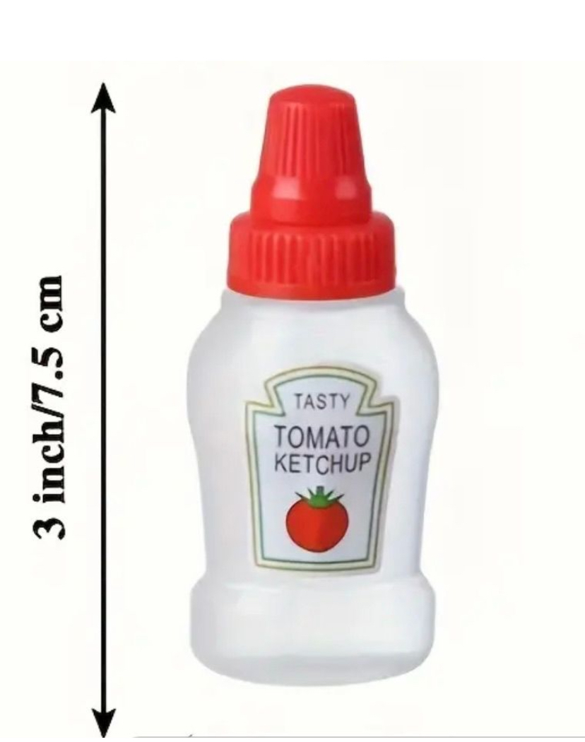 Leak-proof condiment bottles