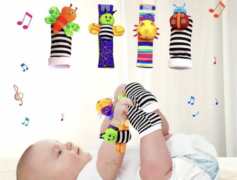 Baby Rattle Socks